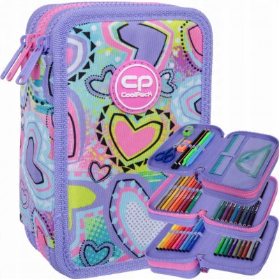 CoolPack vybavený 3P Pastel Heart – Sleviste.cz