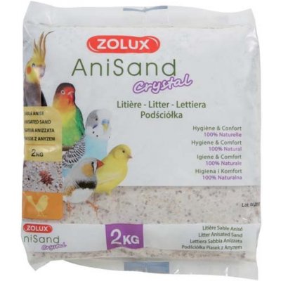 ZOLUX ANISAND SAND CRYSTAL 2kg – Hledejceny.cz