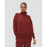Varley dámská mikina Se Stojáčkem Barker High Neck Sweat Bordó – Hledejceny.cz