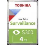 Toshiba S300 Surveillance 4TB, HDWT140UZSVA – Zbozi.Blesk.cz