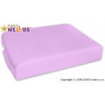 Baby Nellys Nepromokavé prostěradlo lila fialové 60x120 – Zboží Mobilmania