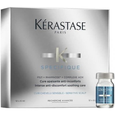 Kérastase Zklidňující ampule Vials Specifique (Intense Anti-Discomfort Soothing Care) 12 x 6 ml – Hledejceny.cz