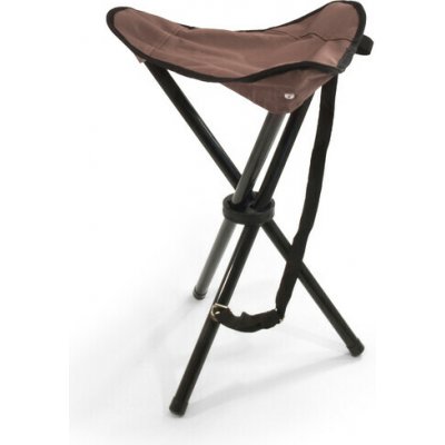 Cestovní třínohá židle Travelchair, Basic Nature, hnědá – Hledejceny.cz
