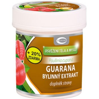 Topvet Guarana bylinný extrakt 60 kapslí