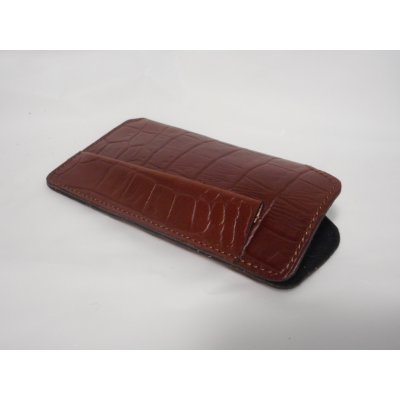 pouzdro na brýle hnědá+dezén – Zboží Dáma