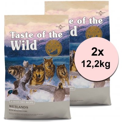 Taste of the Wild Wetlands 2 x 12,2 kg – Zbozi.Blesk.cz