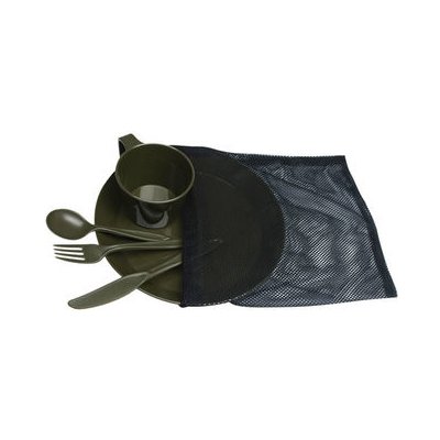 Mil-Tec Jídelní set plastový – Zboží Dáma