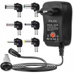 Univerzální napájecí adaptér Regulovatelná nabíječka 3-12V Síťový USB 30W 6 koncovek – Hledejceny.cz