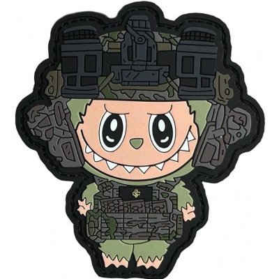 COMBAT SYSTEMS gumová 3D nášivka LAPEWPEW – Zboží Mobilmania