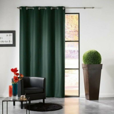Douceur d'intérieur Zatemňovací opona MEZZO zelená, 140 x 240 cm – Hledejceny.cz