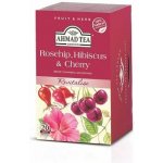 Ahmad Tea Rosehip Hibiscus and Cherry tea alupack 20 sáčků – Hledejceny.cz