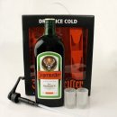 Jägermeister Party Pack 35% 1,75 l (dárkové balení pumpička 2 panáky)