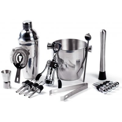 Barmanský shaker set na nápoje - 16 ks | Gastrokitchen% – Zboží Dáma