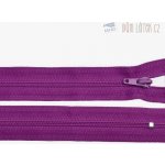 Zip spirálový 6mm nedělitelný 16cm tmavě cyklámenový – Zboží Mobilmania