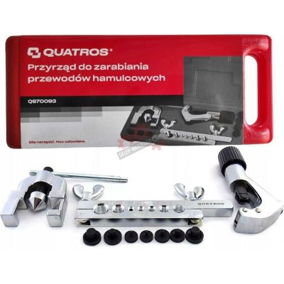 Pertlovací sada pro úpravu brzdových trubek 4 - 14 mm - QUATROS QS70093 | Zboží Auto