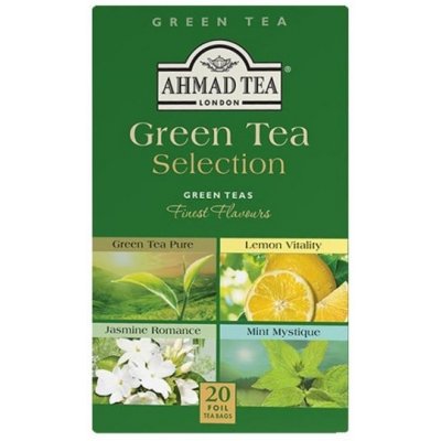 Ahmad tea Green Tea Selection 20 x 2 g – Zbozi.Blesk.cz