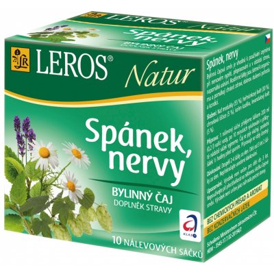 Leros Natur Spánek nervy 10 x 1.3 g – Zbozi.Blesk.cz
