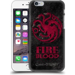 Pouzdro HEAD CASE Apple iPhone 6 Hra o trůny - Sigils Targaryen - Fire and Blood