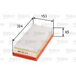 Vzduchový filtr VALEO 585072 – Hledejceny.cz
