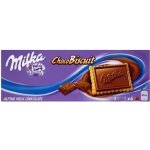 Milka ChocoBiscuit máslové sušenky s tabulkou mléčné čokolády z alpského mléka 150 g – Zboží Dáma