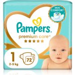 Pampers Premium Care 1 72 ks – Zboží Dáma