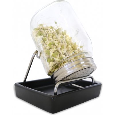 Eschenfelder Sada I 750 ml sklenice na klíčení Antracit – Sleviste.cz