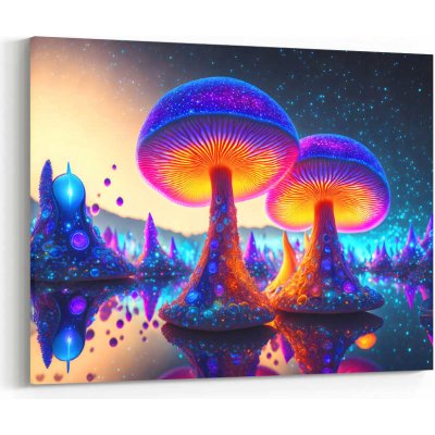 Obraz sci-fi magické houby – Zboží Mobilmania