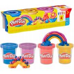HASBRO PLAY-DOH 4 kelímky metalické barvy 340g – Sleviste.cz