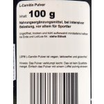 LSP nutrition L-Carnitin 100 pulver 100 g – Sleviste.cz