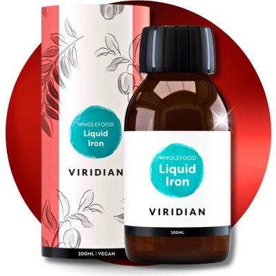 Viridian Nutrition Organic Liquid Iron tekuté železo 200 ml – Hledejceny.cz