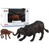 Figurka LEAN Toys Buffalo Calf African Zoo Animals