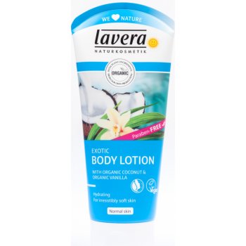 Lavera Coconut Dream tělové mléko Bio Vanilka & Bio Kokos 200 ml