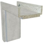 Solodoor obložková zárubeň 80 L šířka 80 mm beton – Zbozi.Blesk.cz