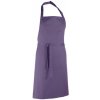 Zástěra Premier Workwear Klasická zástěra za krk PR150 Purple Pantone 269 72x86cm