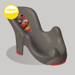 Keeeper Lehátko ke koupání Cars grafit – Zboží Dáma