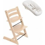Stokke Tripp Trapp + Newborn set Natural/Vanilla – Hledejceny.cz