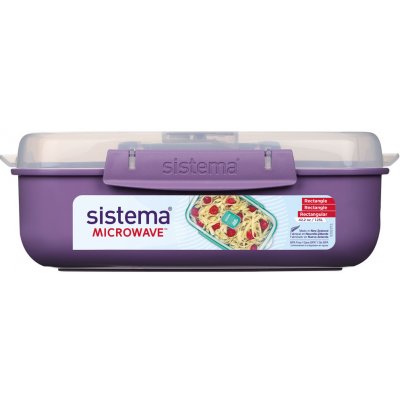 Sistema Miska na jídlo obdélníková misty purple 1,25l – Zboží Dáma Sistema Miska na jídlo obdélníková misty purple 1,25l – Zboží Dáma