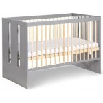 Klupś postýlka PAULINE 120x60 cm borovice/šedá CI0041 – Zboží Dáma