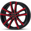 Alu kolo, lité kolo MAK Milano 6,5x16 5x100 ET40 black red