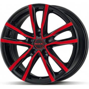 MAK Milano 6,5x16 5x108 ET45 black red