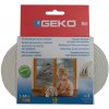 GEKO - Těsnění do oken samolepící EPDM guma E-profil 9x4mm/ 6m - bílé