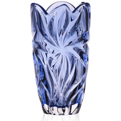 Aurum Crystal Váza FLORA blue 280 mm – Hledejceny.cz