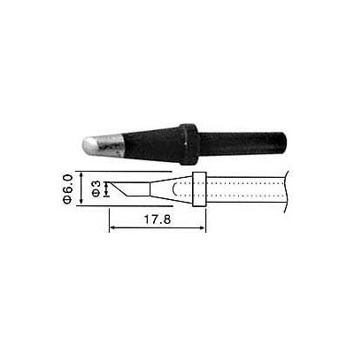Hrot N4-3 3mm pro servisní stanice – Zboží Dáma