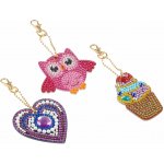 Alltoys Udělej si svoji klíčenku pomocí kamínků Diamond – Hledejceny.cz