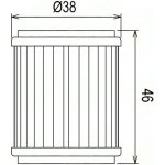 Champion Olejový filtr COF040 – Zboží Mobilmania