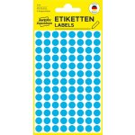 Avery Zweckform 3011 Kulaté etikety 8 mm 416 ks modré – Zboží Dáma