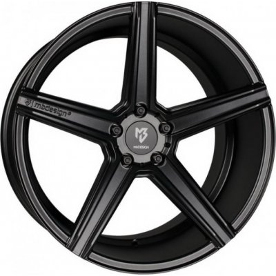 mbDESIGN KV1 10,5x20 5x120 ET47 matt black – Hledejceny.cz