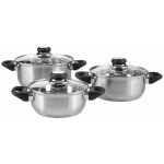 SILVERCREST Sada hrnců z nerezové oceli, 6dílná – Zboží Dáma