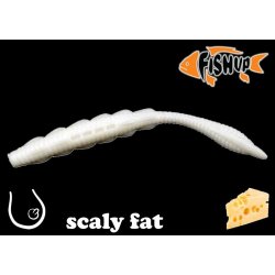 FishUp Scaly Fat 3,2" #009 white