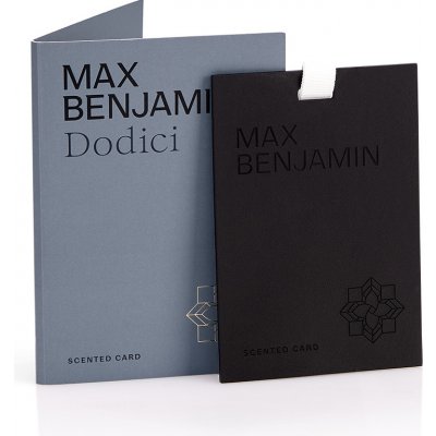 Max Benjamin Dodici vonná karta 8 x 11,5 cm 1 ks – Zboží Dáma